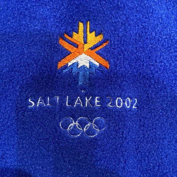 Olympic 2002 royal blue polar fleece - Picture 2 of 6